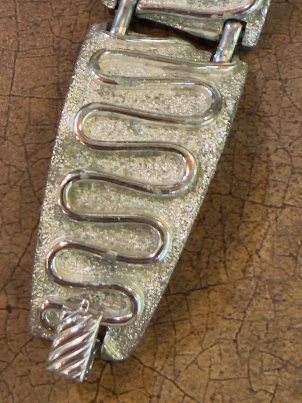 Silver-Tone Sarah Coventry Link Bracelet - Silver